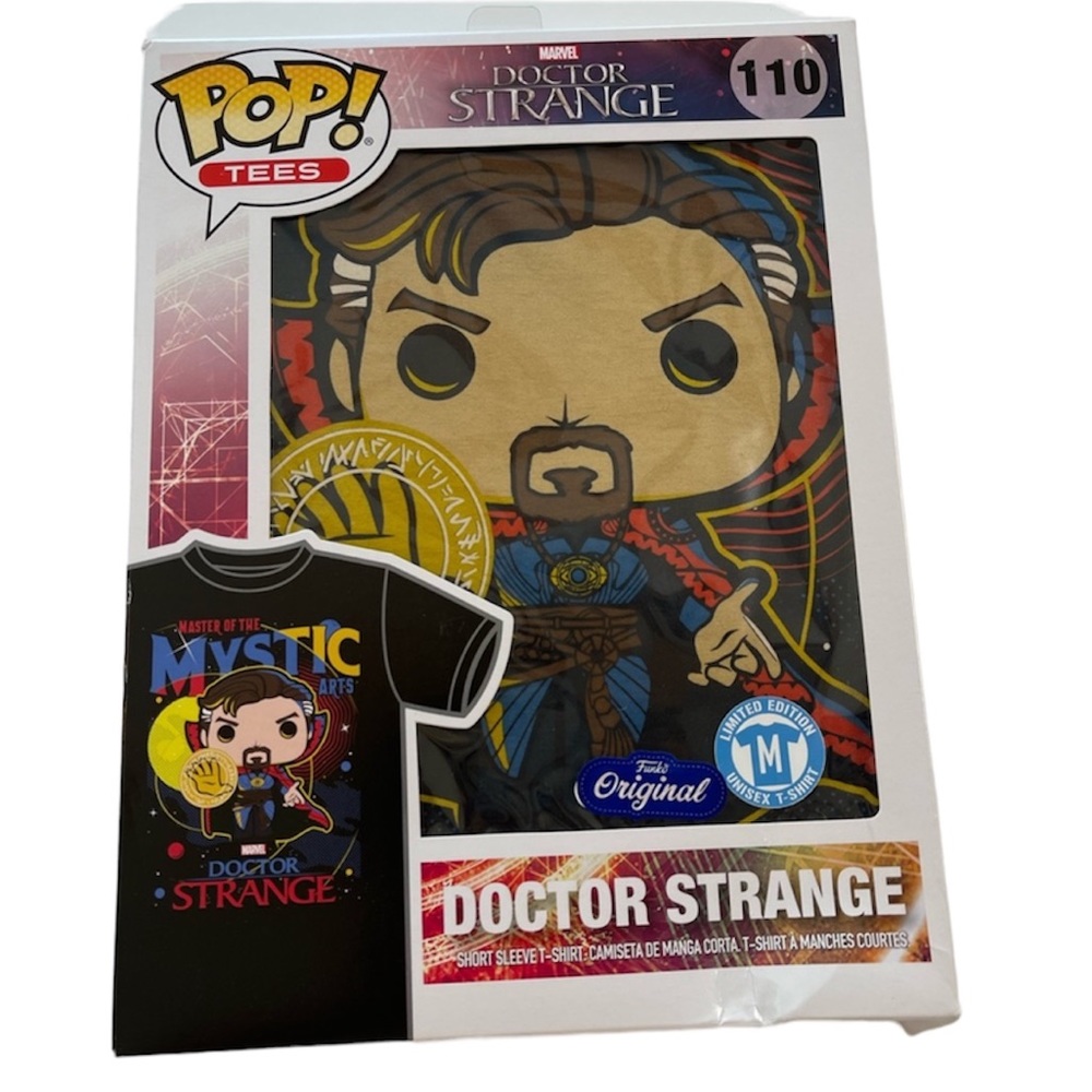 Marvel T-Shirt Limited Edition Doctor Strange Funko Pop! NWT Mens Size Medium